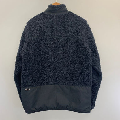 美品◆デサントポーズ ボアフリースジャケット DLMOJC35S メンズ サイズM ブラック ddd DESCENTE PAUSE 【AFA13】