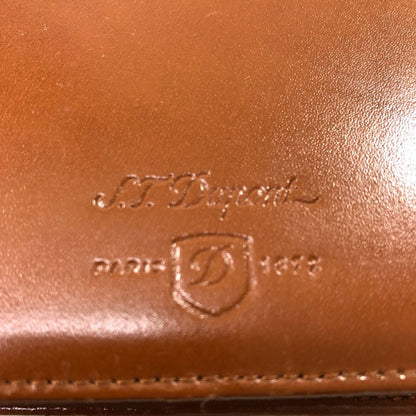 デュポン ノート ノートカバー レザー ブラウン系 S.T.Dupont【AFI22】【中古】