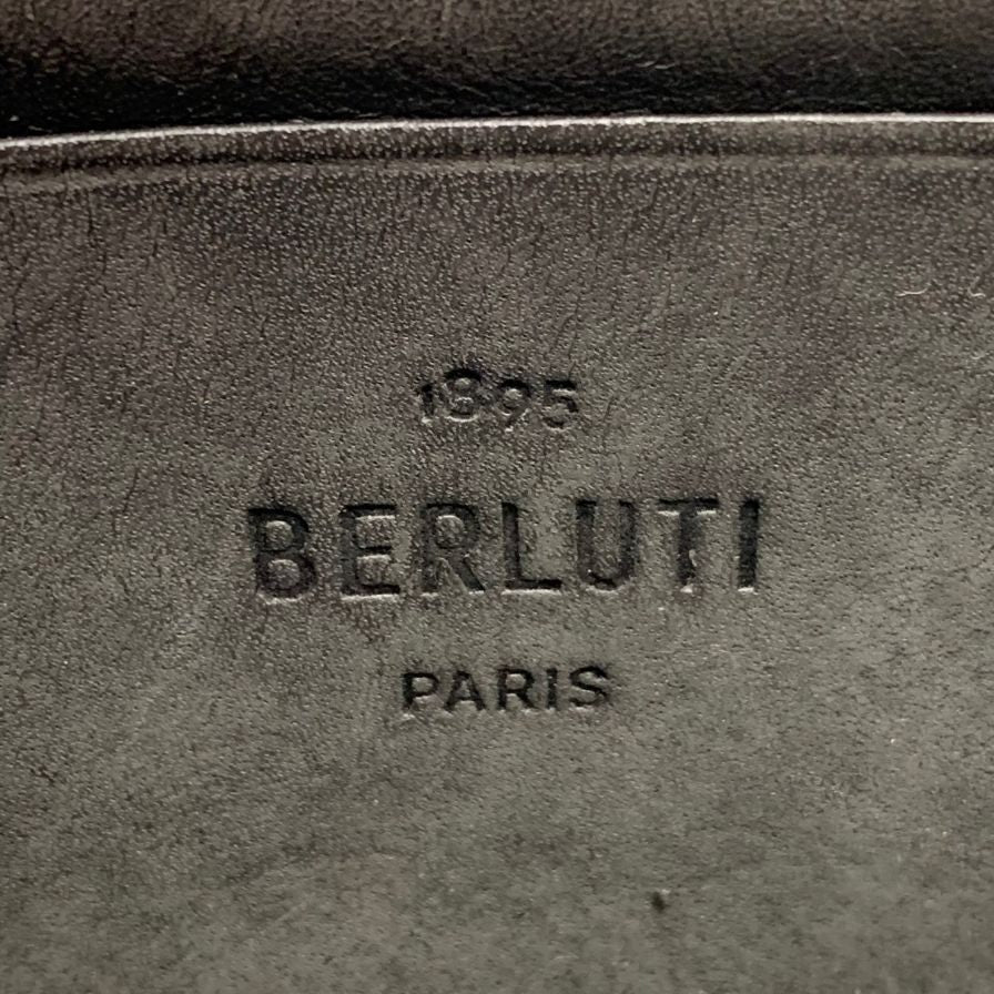 ベルルッティ コインケース ヴェネチアンレザー カリグラフィー メンズ ブラウン Berluti