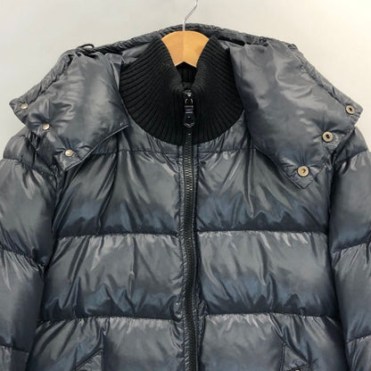 美品◆デュベティカ ダウンジャケット ポルーチェ ナイロン メンズ ネイビー サイズ44 DUVETICA 【AFA11】