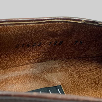 フラテッリロセッティ タッセルローファー 21422 カーフ ブラウン サイズUK7.5 メンズ FRATELLI ROSETTI 約26.0cm【AFC44-2】