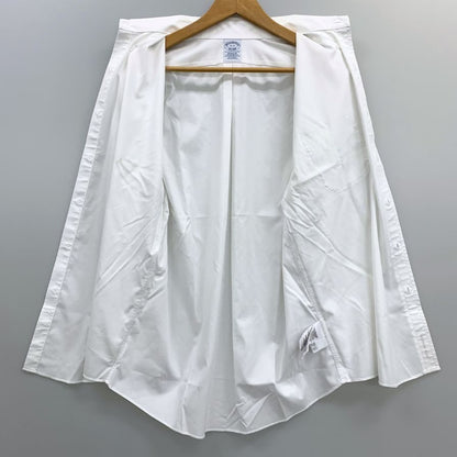 極美品◆ブルックスブラザーズ シャツ レギュラー 15-31 メンズ サイズ15 ホワイト BROOKS BROTHERS 【AFB45】