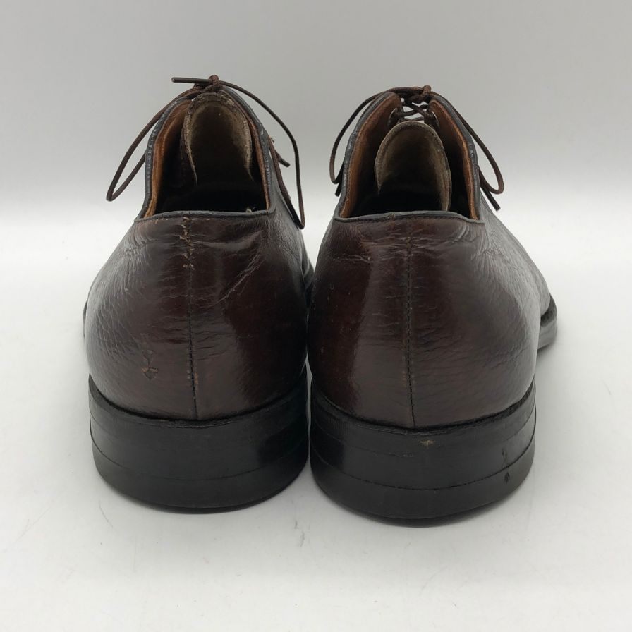 フローシャイム レザーシューズ カーフ ダークブラウン メンズ サイズ9F FLORSHEIM 約27.0cm【AFC6】