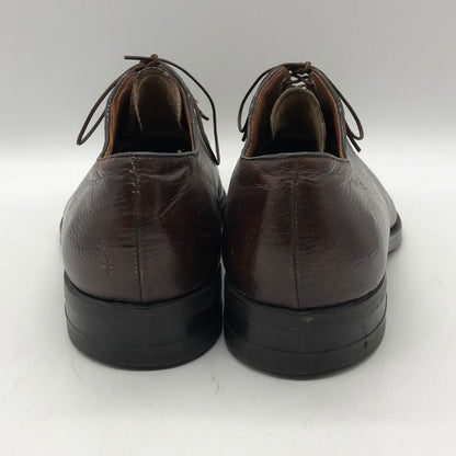 フローシャイム レザーシューズ カーフ ダークブラウン メンズ サイズ9F FLORSHEIM 約27.0cm【AFC6】
