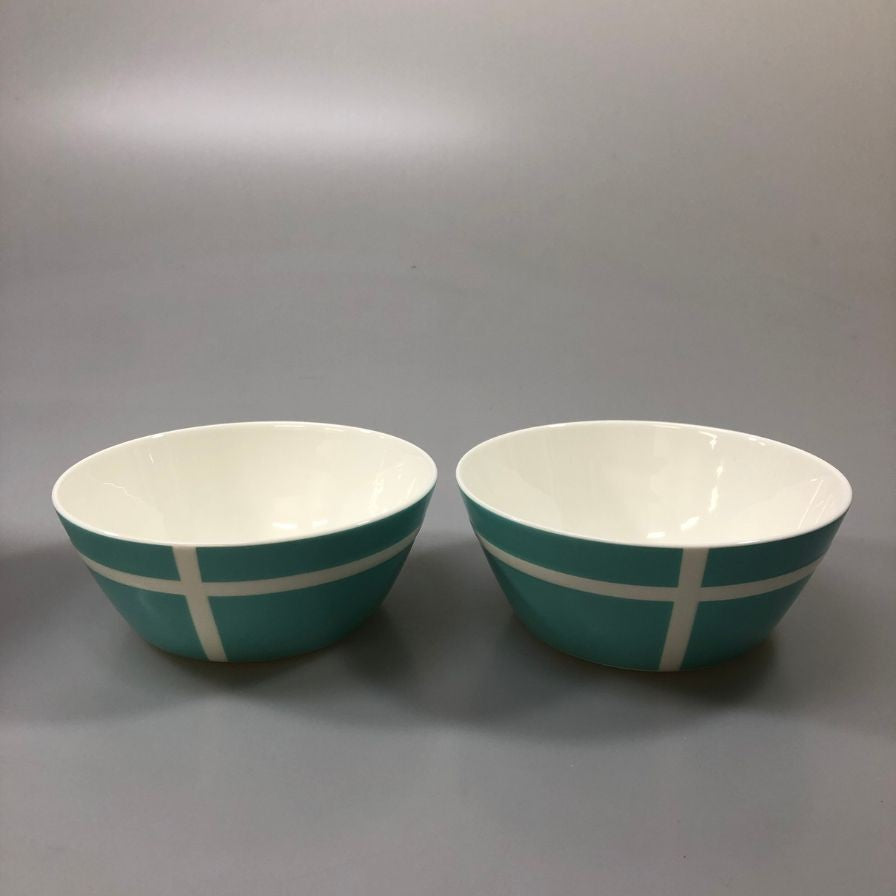 ティファニー ブルーボックス ボウル 2点セット TIFFANY＆Co.【AFI22】【中古】