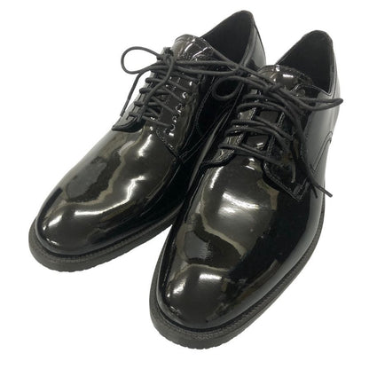 コールハーン パテントレザー プレーントゥ C38447 メンズ サイズ25cm ブラック COLE HAAN 約25.0cm【AFD3】