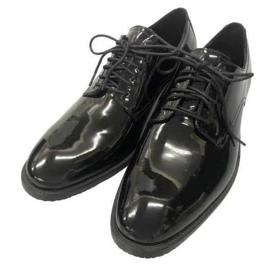 コールハーン パテントレザー プレーントゥ C38447 メンズ サイズ25cm ブラック COLE HAAN 約25.0cm【AFD3】