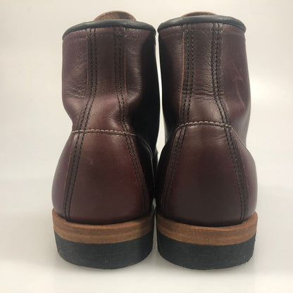 レッドウィング レザーシューズ ベックマンブーツ レースアップ 9411 メンズ ブラックチェリー サイズ US10.5D RED WING 約28.5cm【AFC31】