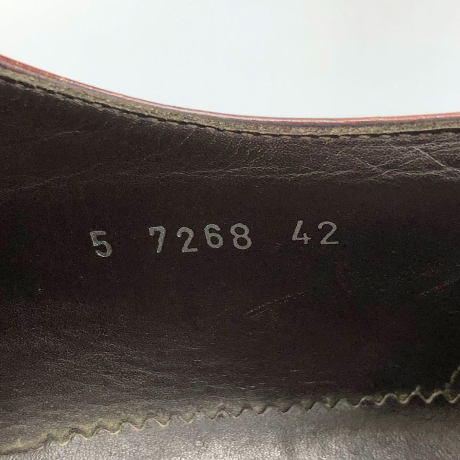 バーニーズ ニューヨーク アデレード ブラウン サイズ42 メンズ Barneys NewYork 約27.0cm【AFC43】