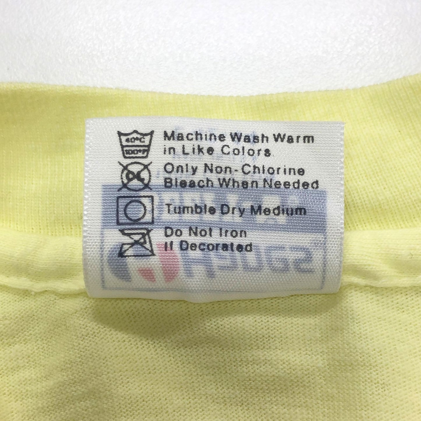 極美品◆ヘインズ Tシャツ クルーネック コットン メンズ イエロー サイズL HANES 【AFB47】