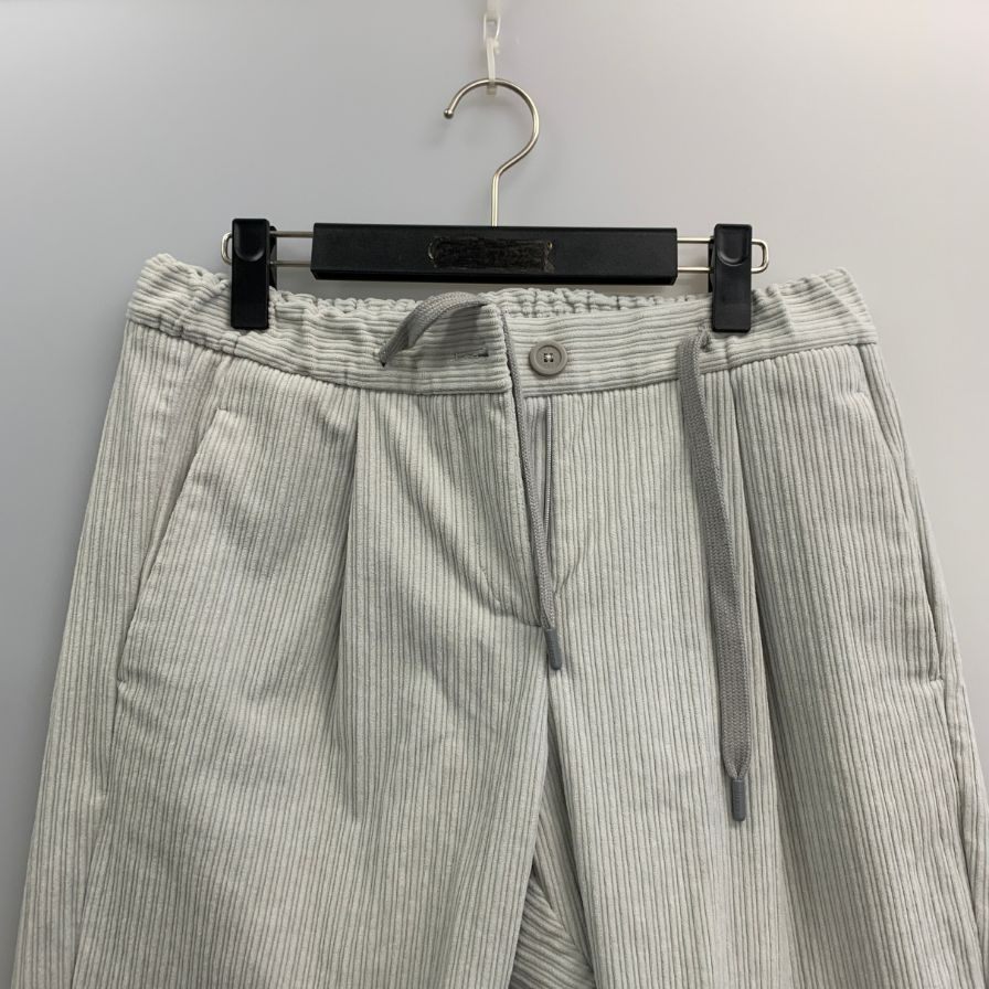 ヘルノ コーデュロイ パンツ PT00005DL グレー レディース サイズM HERNO 【AFB25】
