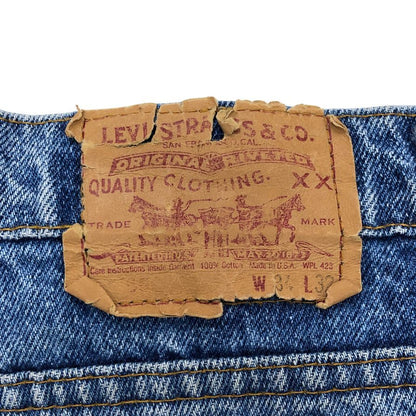 リーバイス デニム 550 90年代 USA製 インディゴ メンズ サイズW34 L32 LEVI’S 【AFB34】