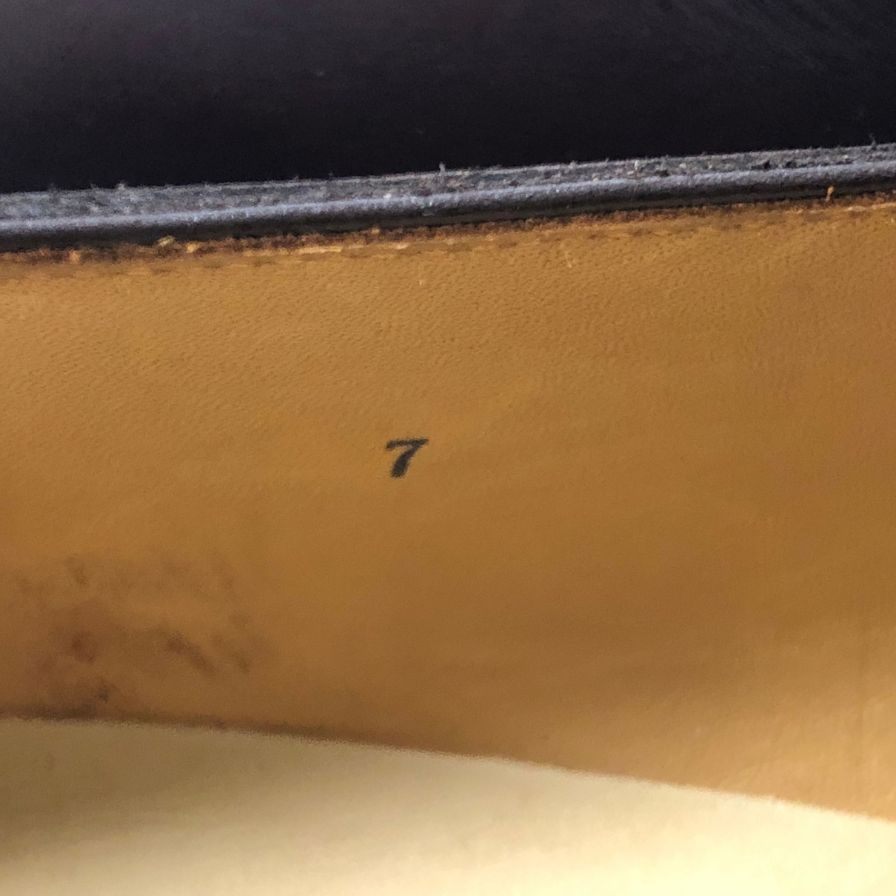オリエンタル シングルストラップ ダークブラウン サイズ7 メンズ ORIENTAL 約25.5cm【AFD14】