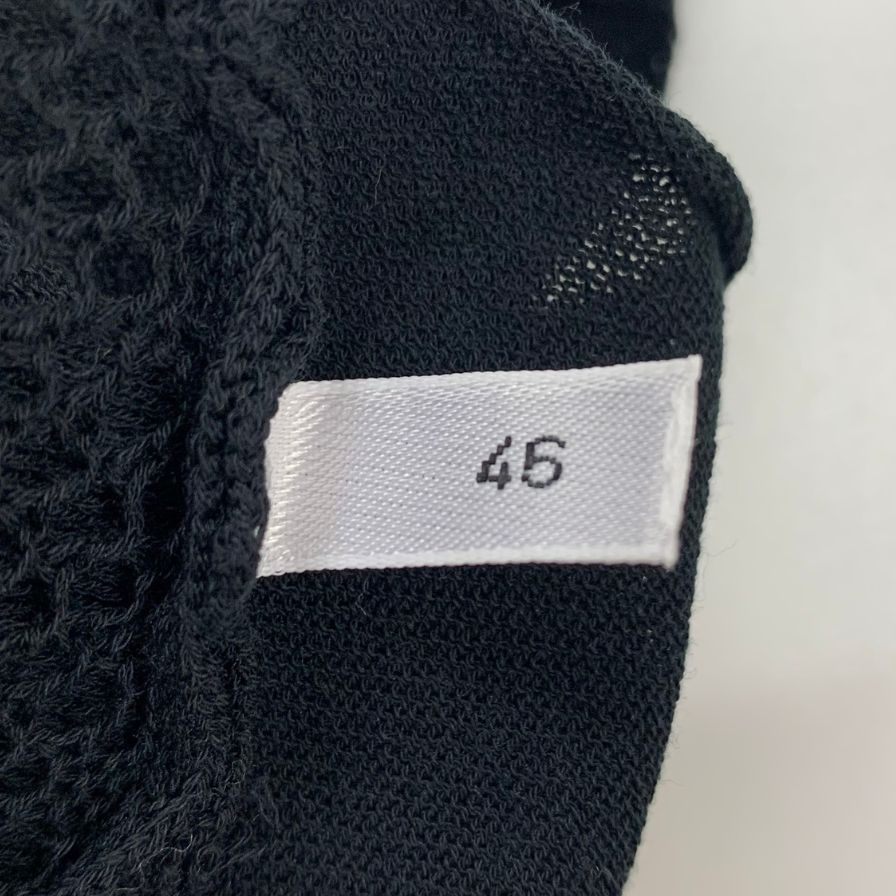 中古◆アイスバーグ トップス レディース ブラック サイズ46 ICEBERG 【AFB46】