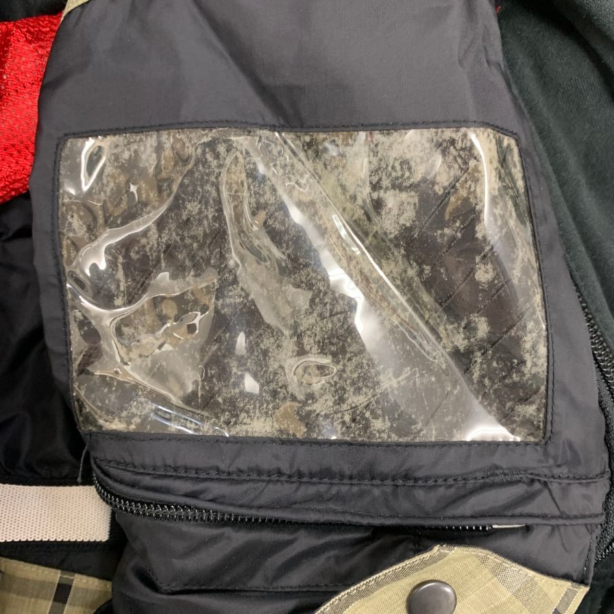 シックスエイトシックス スノボウェア メンズ Lサイズ チェック柄 グレー系 686【AFB51】【中古】