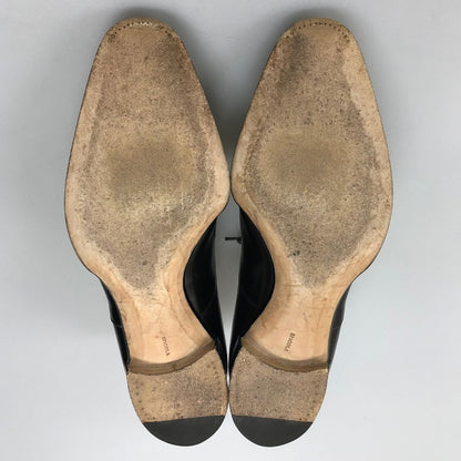 スピーゴラ レースアップシューズ パンチドキャップトゥ ブラック メンズ SPIGOLA ビジネスシューズ【LA】【中古】