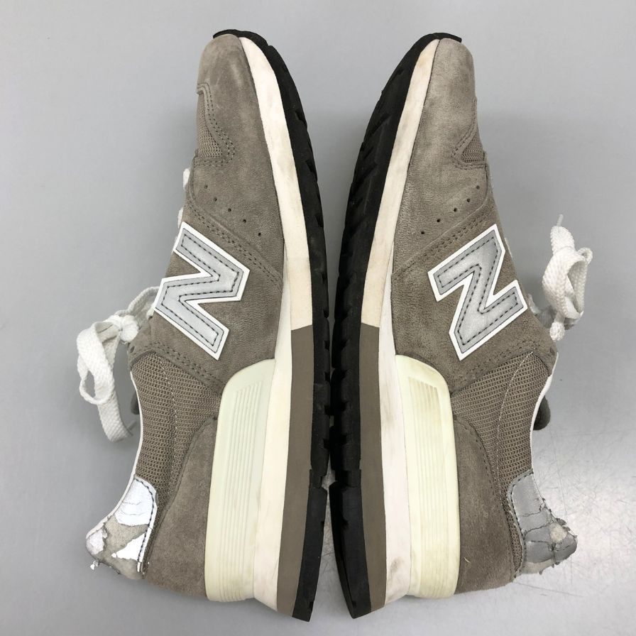 ニューバランス スニーカー M995GR USA製 スウェード メッシュ メンズ サイズ25.5cm グレー  new balance 約25.5cm【AFD15】
