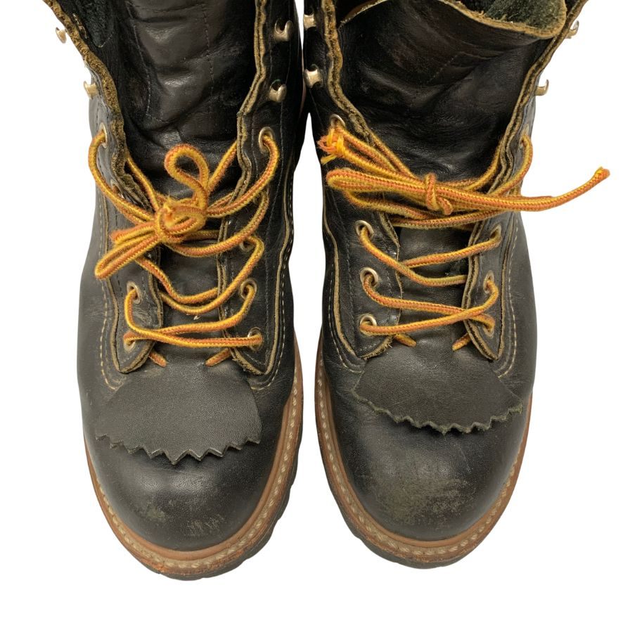 中古◆レッドウィング ブーツ ラインマン 2935 サイズ8.5D メンズ ブラック RED WING【AFC45】