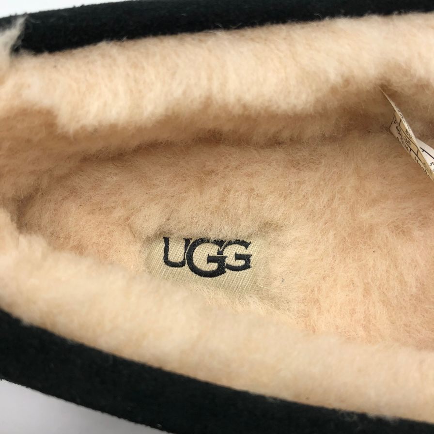 アグ スリッポン アンスレー ムートン モカシン グレー レディース サイズ24㎝ 1106878 UGG 約24.0cm【AFC47】
