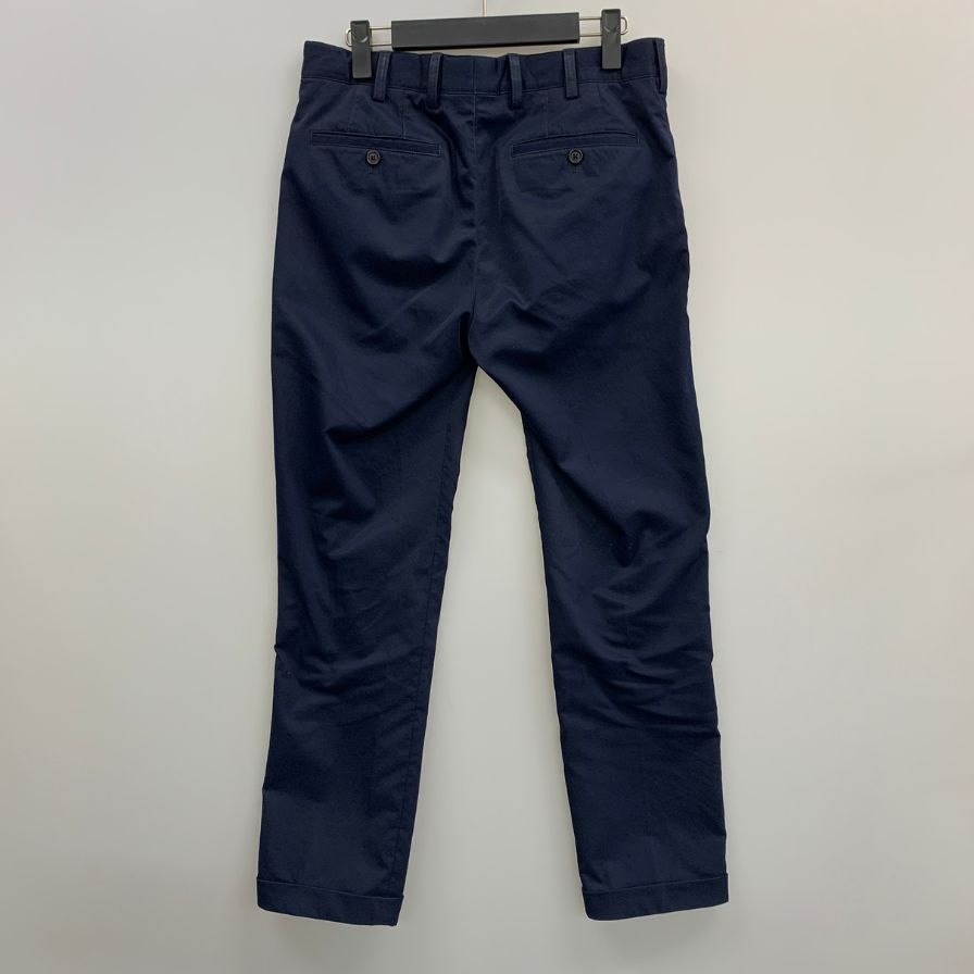 プラダ 16年 スラックス ネイビー メンズ サイズ44 PRADA 【AFB22】