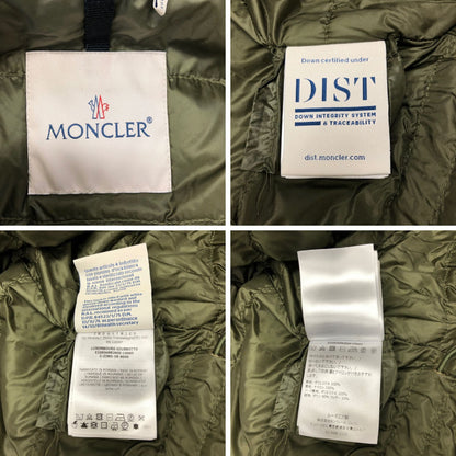中古◆モンクレール 19SS ダウンコート LUXEMBOURG GIUBBOTTO カーキ レディース サイズ2 MONCLER 【AFA1】