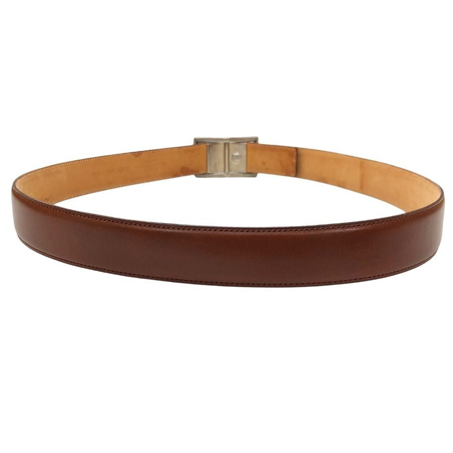 ウインズファクトリー フリコベルト  金具シルバー  ブラウン   WINS FACTORY【AFI18-3】