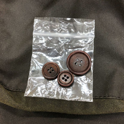 中古◆バブアー ハンティングジャケット ビーコン スポーツ ジャケット コットン 切替 レザー カーキ メンズ サイズXS Barbour BEACON SPORTS JACKET 【AFB52】