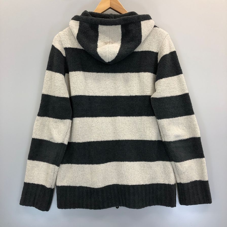 美品◆ジョセフスポーツオム フリースボア ジップパーカー メンズ サイズ48 グレー JOSEPH SPORT HOMME 【AFB51】