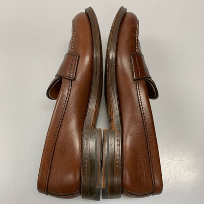 オールデン ユナイテッドアローズ コインローファー レザー 別注 ブラウン メンズ サイズ6 Alden UNITED ARROWS ローファー 約24.0cm【LA】【中古】