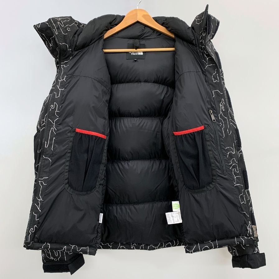 美品◆ザノースフェイス ダウンパーカー ノベルティ バルトロライトジャケット ND92341 ブラックツリー メンズ サイズXL ブラック THE NORTH FACE 【AFF20】