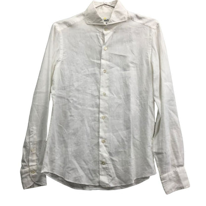 美品◆ジャンネット Yシャツ メンズ ホワイト サイズ M GIANNETTO 【AFB37】