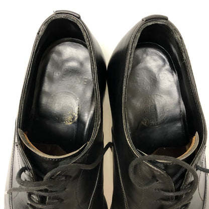 チーニー レザーシューズ キャップトゥ カーフ ブラック 6.5 CHEANEY GEOFFREY ビジネスシューズ 約24.5cm【LA】【中古】