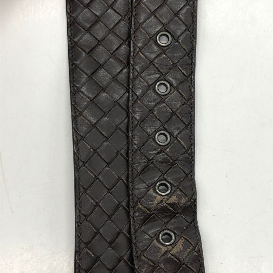 ボッテガヴェネタ イントレチャート ベルト ブラック Bottega【AFI18-3】