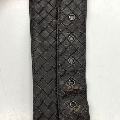 ボッテガヴェネタ イントレチャート ベルト ブラック Bottega【AFI18-3】