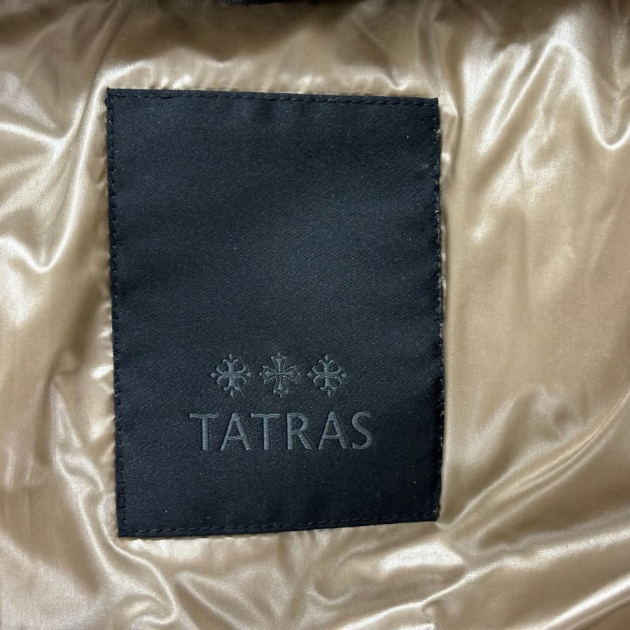 中古◆タトラス ダウンジャケット ベルボ MTAT21A4562 メンズ サイズ3 ゴールド TATRAS BELBO 【AFB6】