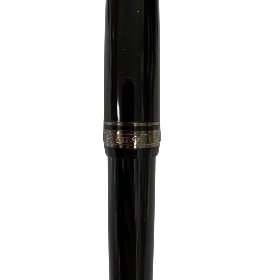 美品◇セーラー 万年筆 ペン先21K ブラック SAILOR【AFI18