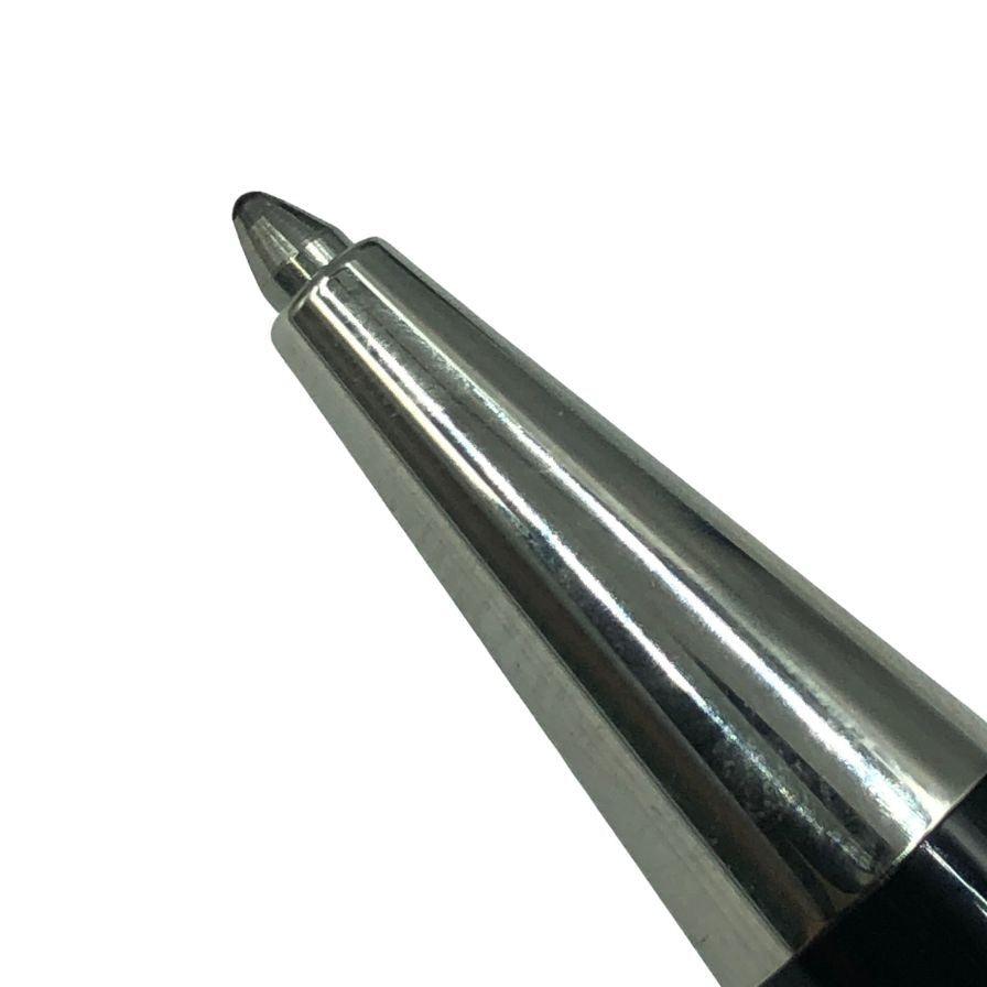 モンブラン マイスターシュテュック ボールペン プラチナライン ツイスト式 ブラック シルバー MB114185 MONTBLANC Meisterstuck【AFI9】