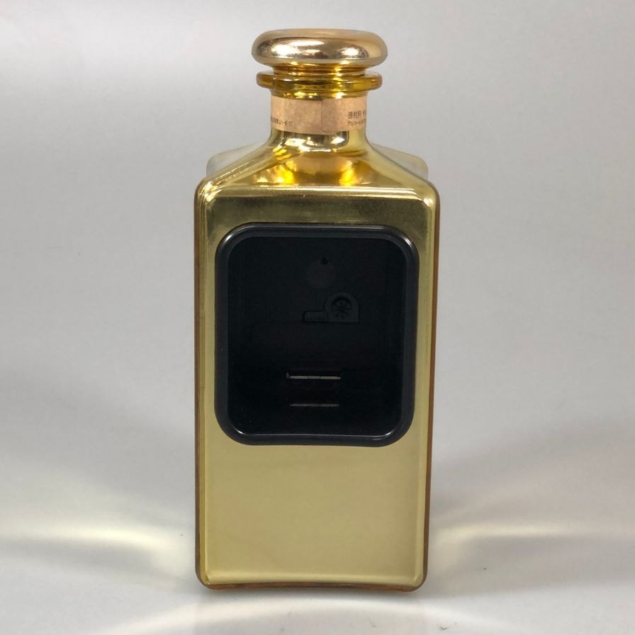 ニッカウイスキー ボトル型 置時計 クォーツ式  ノベルティ NIKKA【AFI23】【中古】