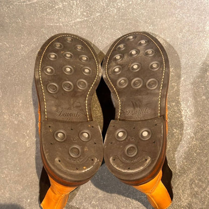 トリッカーズ ヘンリー サイドゴアブーツ ウイングチップ カーフ エイコンアンティーク サイズUK8.5 メンズ Tricker's ブーツ 約27.0cm【LA】【中古】
