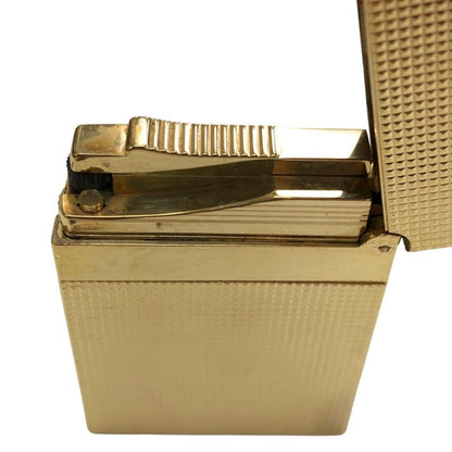 ST デュポン ライター ライン2 スモール マイクロダイヤモンドヘッド ゴールド ユニセックス  S.T.Dupont【AFI17】【中古】