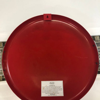 コカ・コーラ ホーロー看板 羽付 レトロ ヴィンテージ  coca-cola【AFI28】【中古】