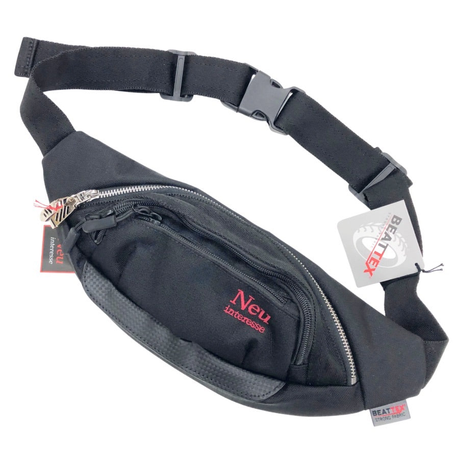 ノイ インテレッセ ウエストバッグ ブラック メンズ Neu interesse【AFE2】