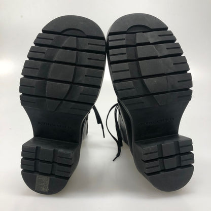 ボッテガヴェネタ ブーツ LUG ANKLE ブラック サイズ36 レディース BOTTEGA VENETA 約22.5cm【AFD9】