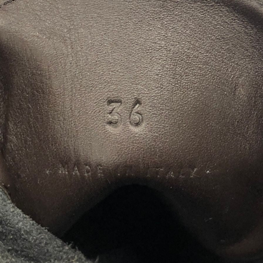 ボッテガヴェネタ ブーツ LUG ANKLE ブラック サイズ36 レディース BOTTEGA VENETA 約22.5cm【AFD8】