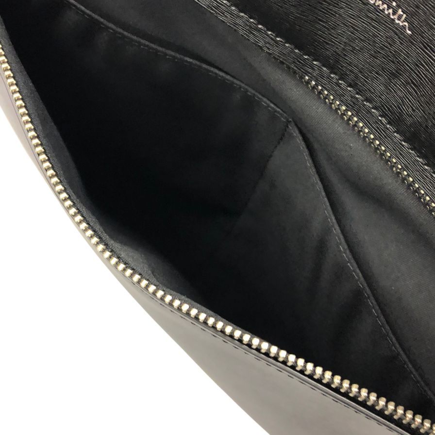 ポールスミス ストローグレインレザー 2way ビジネスバッグ ストラップ付 APS541 メンズ ブラック PaulSmith【AFE8】