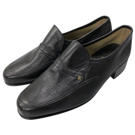バリー レザーシューズ ローファー 530966 ブラック メンズ サイズUK6 BALLY 約24.5cm【AFC45】