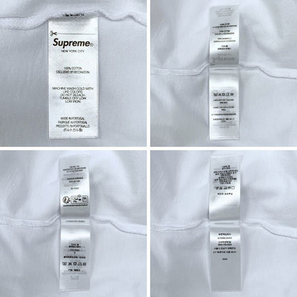 新品同様◆シュプリーム ミニボックス ロゴロンT 25ss メンズ ホワイト サイズS  Supreme 【AFB28】