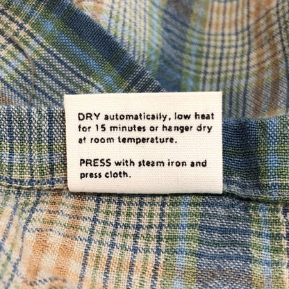 中古◆ペンドルトン 70S チェックシャツ ブルー系 SIR PENDLETON メンズ サイズM PENDLETON 【AFB17】