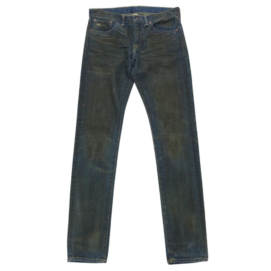 ダブルアールエル ラルフローレン デニムパンツ スリム メンズ サイズ27 RALPH LAUREN RRL 【AFB40】