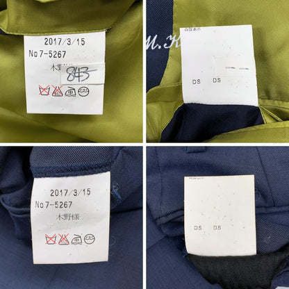 スキャバル スーツセット 2Bジャケット センターベント ネイビー メンズ サイズ表記なし SCABAL【AFB27】